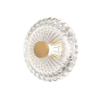 Maytoni Applique Amulet Oro Vetro Trasparente Led 3w Maytoni
