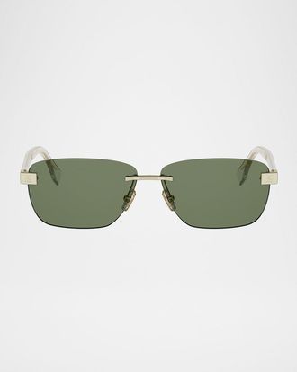 Fendi Men & apos;s Fendi Sky Metal Aviator Sunglasses