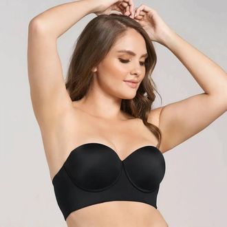 Leonisa 360 Strapless Bra In Black