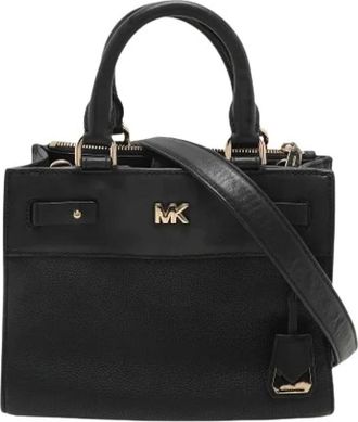 Michael Kors Pre-owned Handbags, female, Black, Size: ONE SIZE Pre-owned Reagan Tote