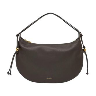 Coccinelle Hobo Bag - Dames - Schoudertassen - Groen - ONE Size - Leer - Tassen