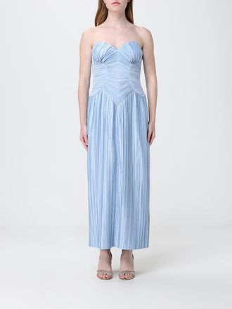 Cult Gaia Abito bustier Ashika in crepe pliss&egrave;