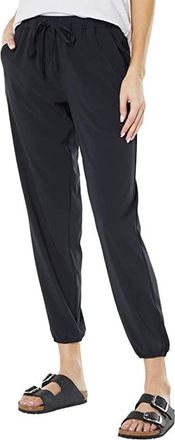 Toad&Co Sunkissed Joggers Womens Casual Pants Black : XS, Polyester/Elastane