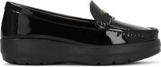 Kazar Luuma Half Schoenen - Dames - Loafers - Zwart - 37 EU - Leer - Schoenen