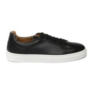 Frau Schoenen, Heren, Zwart, 44 EU, Leer, Sneaker Basic Verona