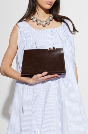Jacquemus Clutch Le Salon, Womens, Brown