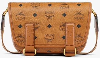 MCM Aren Messenger Bag In Visetos