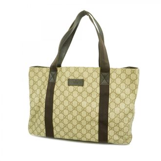 Gucci Brown Pvc Tote Bag (Pre-Owned)