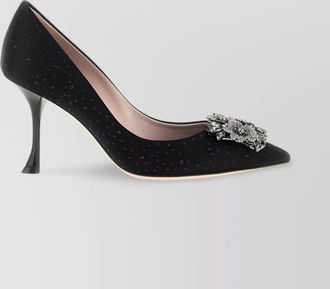 Roger Vivier silk efflorescence pumps