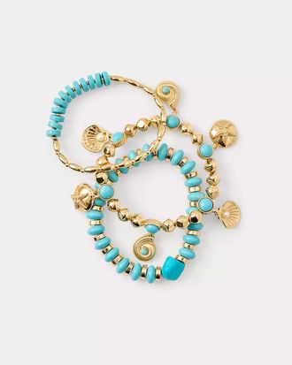 Lilly Pulitzer Shell Shine Bracelet Set