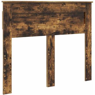 vidaXL Cabecero Roble Ahumado 135 Cm Madera Contrachapada Vidaxl