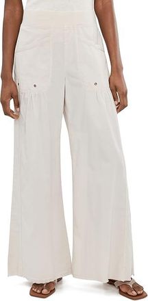 Xcvi Brently Wide Leg Womens Clothing Sonic Silver : LG (Womens 12-14), Cotton/Spandex