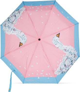 Moschino Folding Umbrella, Unisex, Pink