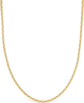 Bony Levy 14K Gold Disc Link Chain Necklace in 14K Yellow Gold at Nordstrom, Size 18