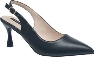 French Connection Brenna Slingback Pump in Black at Nordstrom, Size 10