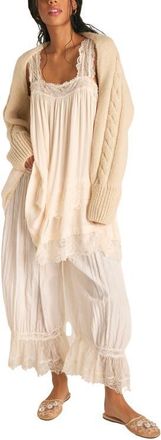 Free People Forever Yours Minidress in Toasted Eggnong at Nordstrom, Size X-Large