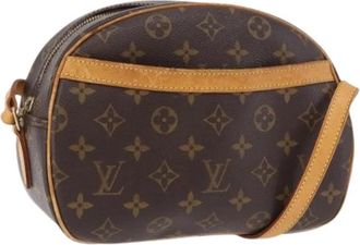 Louis Vuitton Pre-owned Monogram Canvas Schoudertas - Dames - Vintage Schoudertas - Bruin - ONE Size - Leer - Vintage