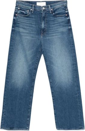 Mother Blauwe Jeans voor Vrouwen Stijlvolle Pasvorm - Dames - Jeans - Blauw - Maat: W26