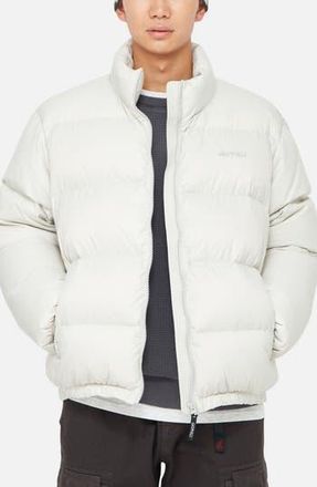 Gramicci Water Resistant Down Puffer Jacket in Light Beige at Nordstrom Rack, Size Medium