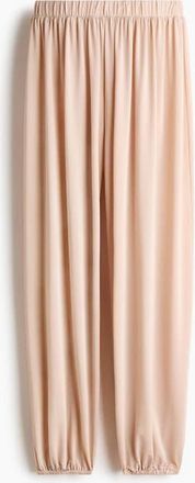H&M Pull-on Balloon Trousers in Light Beige at Nordstrom, Size X-Small
