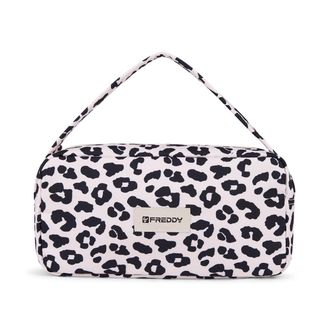 Freddy Borsa a spalla leopardata in poliestere con logo FREDDY
