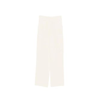 Twinset Straight Pantaloni - - Trousers - Donna - Bianco - S