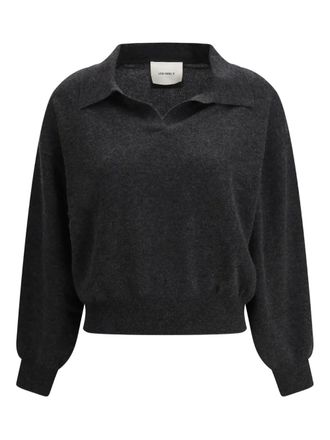Lisa Yang katriel collar sweater - Grijs