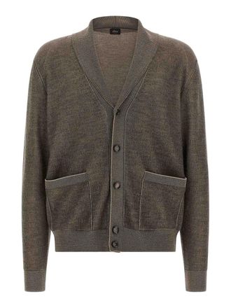 Brioni Shawl Neck Cardigan
