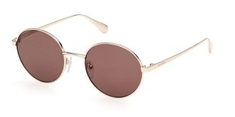 Max & Co. MO0166 32A Womens Sunglasses Gold Size 51