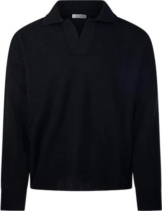 Roberto Collina Polo-collar Knitted Sweater