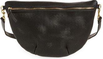 Clare Vivier Grande Belt Bag in Black Perf at Nordstrom