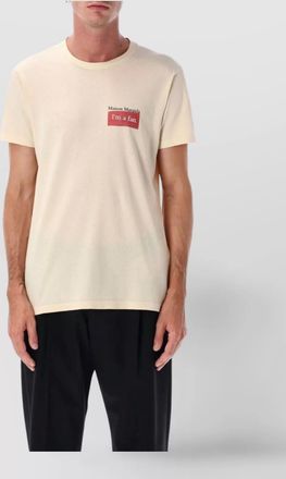 Maison Margiela fan statement graphic t-shirt