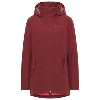 Vaude Pellice Wool Parka für Damen | rot