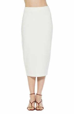 Alexia Admor Jacki Pencil Midi Skirt in Ivory at Nordstrom Rack, Size 14
