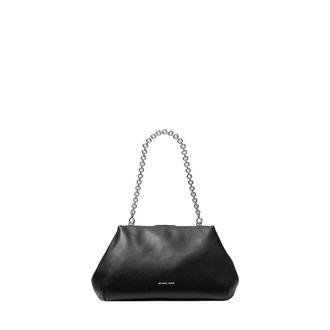 Michael Kors Clutch Cloud Grande - Dames - Tassen - Zwart - Maat: ONE Size Leer