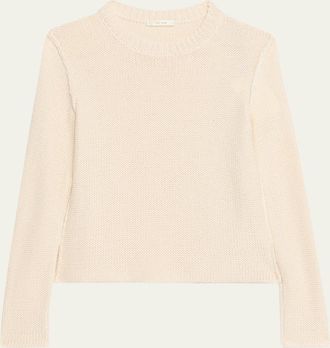 The Row Keg Silk Crewneck Sweater