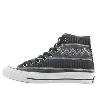 Converse Stussy x Chuck 70 Hi Black Magnet Grey 150794C