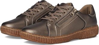 Clarks Caroline Janna Womens Shoes Bronze Metallic : 9.5 B - Medium, Leather