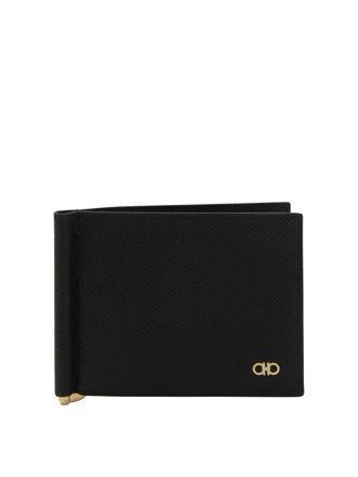 Ferragamo Black Leather Wallet