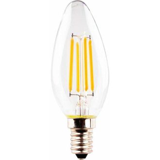 M&uuml;ller-Licht Muller Licht - Lampadina a candela a led 4.5W (40W) E14 470LM 2700K Retro led hd led candela 4.5W (40W)