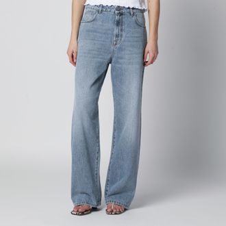 R&oacute;he Classic blue loose-fit jeans