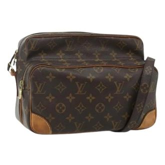 Louis Vuitton Pre-owned Cross Body Bags, female, Brown, Size: ONE SIZE Pre-owned Nile Shoulder Bag