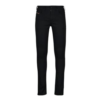Diesel Jeans, Heren, Zwart, W36 L34, Katoen, Slim Fit Jeans 1979 Collectie