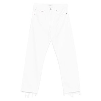 A Gold E Jeans Bianco-Donna
