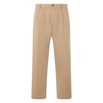 Nine In The Morning Pantalones de corte recto - Trousers - Hombre - Beige - XL