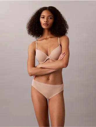 Calvin Klein Womens Invisibles Bikini - Brown - XL