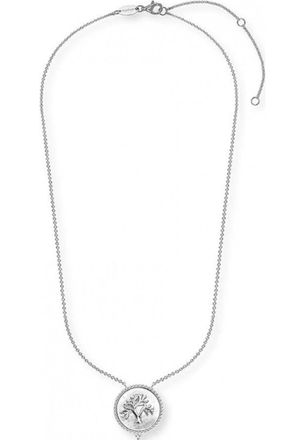 Engelsrufer Womens ERN-LILTREE-PE Ladies Tree of Life Necklace Silver Sterling - One Size