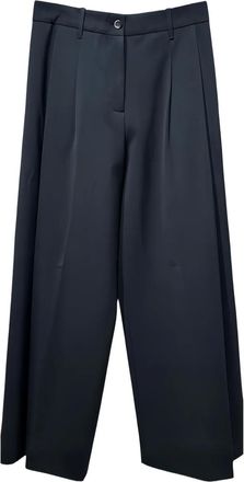 Nine In The Morning Pantalon met dartdetail - Zwart