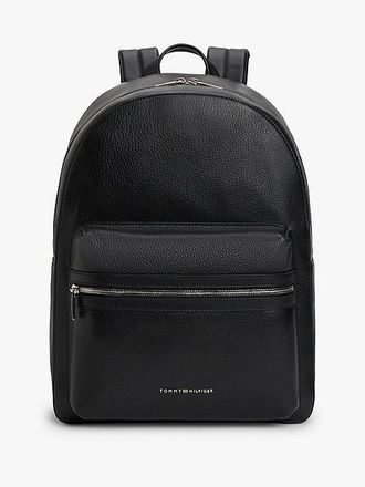 Tommy Hilfiger TH Business Premium Leather Dome Backpack
