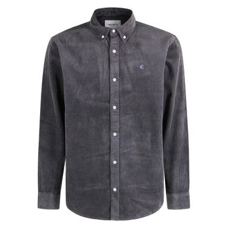 Carhartt Work in Progress Carhartt Wip, Casual Shirts, male, Green, Size: S Madison Cord Shirt